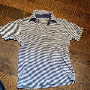 Vineyard Vines boys size 5 striped polo shirt